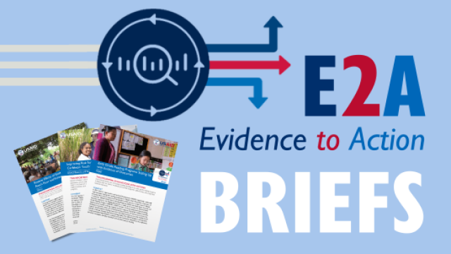 Evidence to Action Briefs